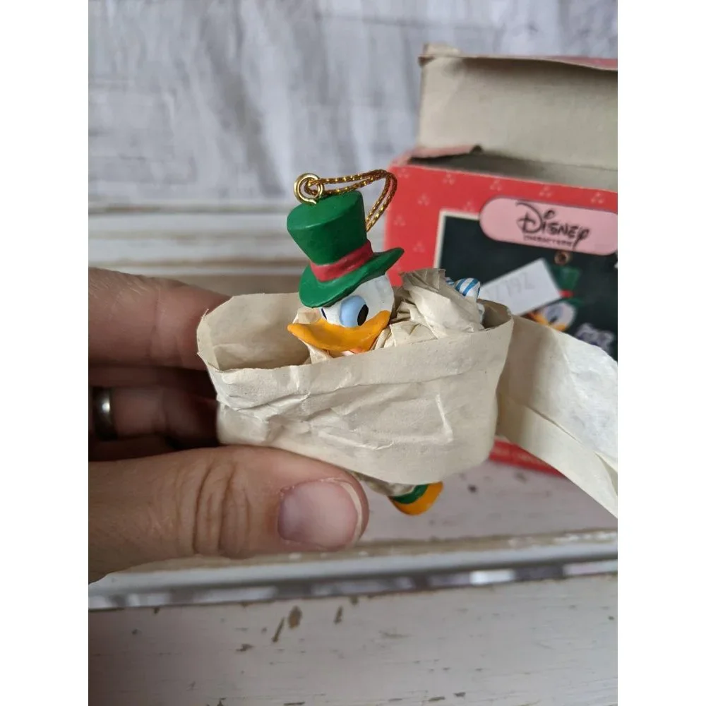 Schmid Daffy duck ornament‎ Disney vintage characte